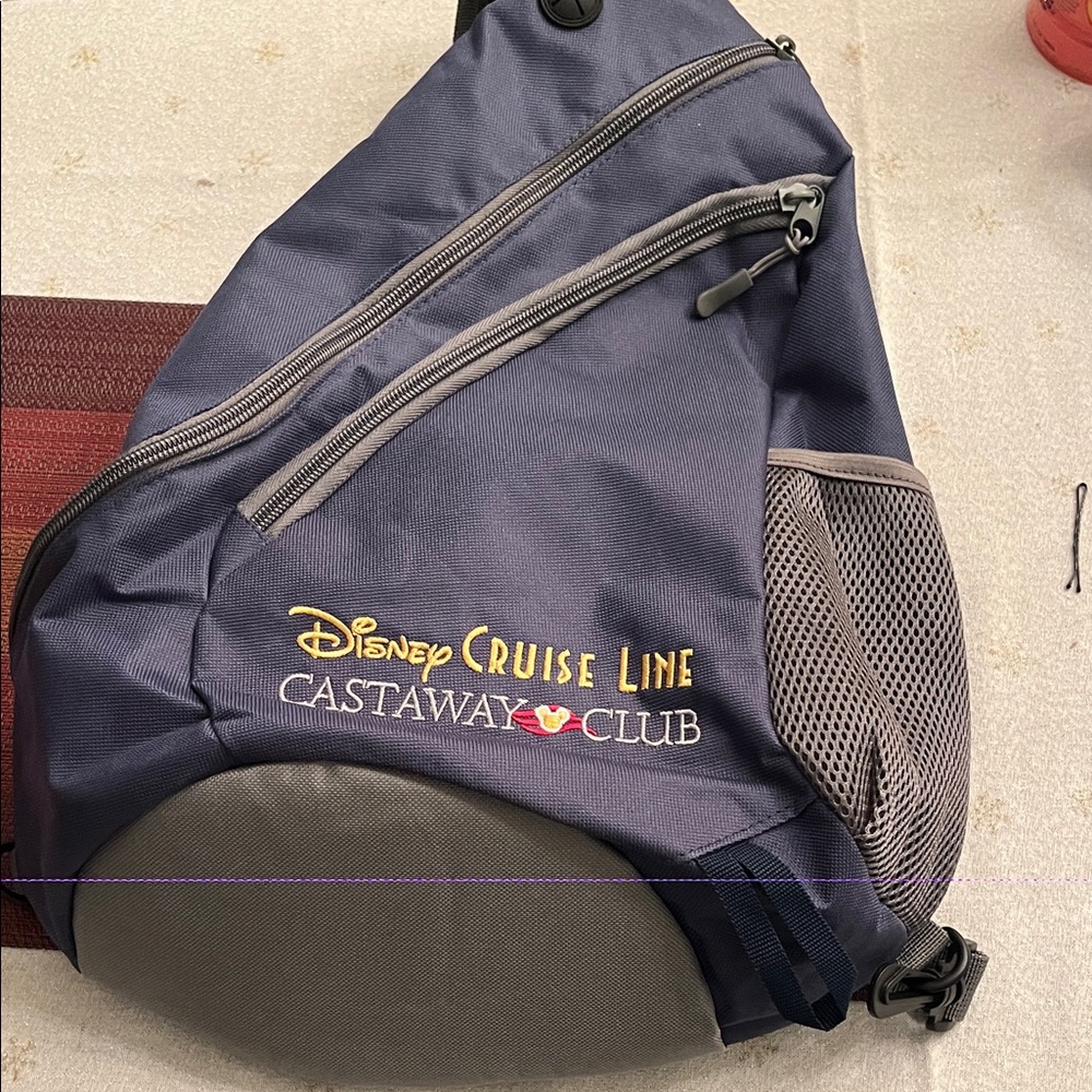 Castaway Club Navy Sling Bag